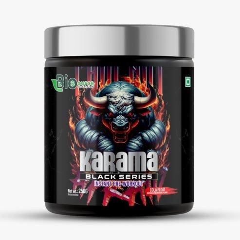Biosource Nutrition Karama Pre-Workout Cola Float 250gm