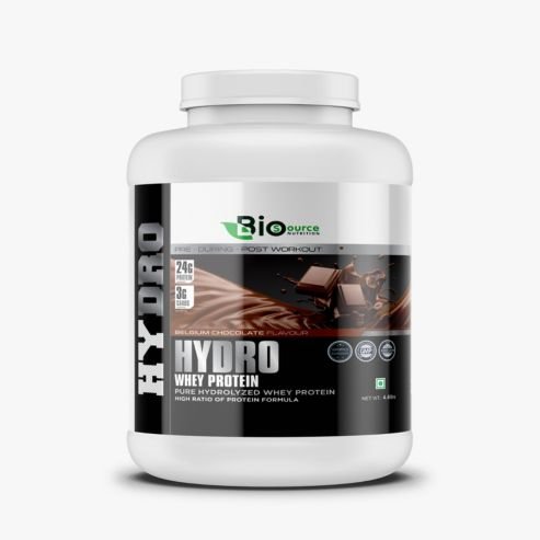 Biosource Nutrition Hydro Whey Protein, Belgium Chocolate 2kg