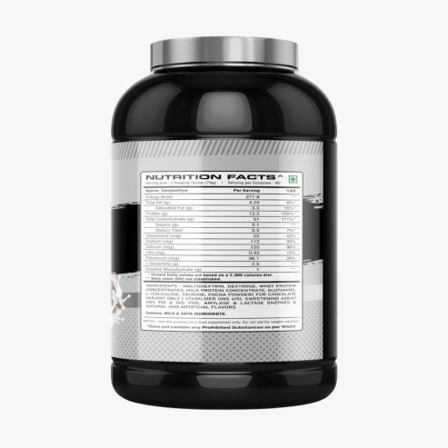 Biosource Nutrition Mega Mass Gainer 3kg Chocolate - Image 3
