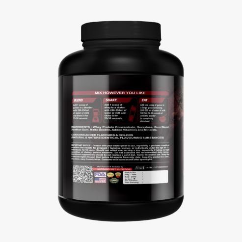 Biosource Nutrition Shadow of Blood Whey Protein Cookies Cream 2kg - Image 2