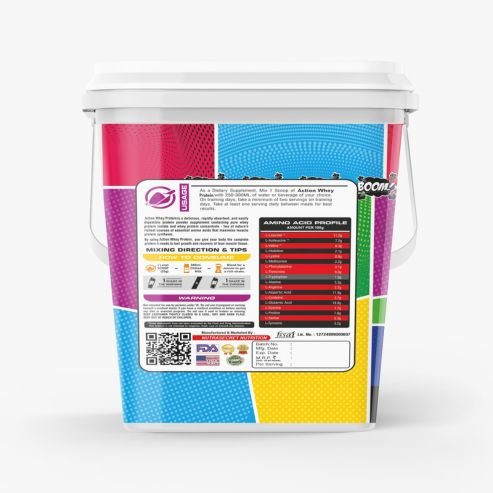 Biosource Nutrition Action Whey Protein, 4kg Kesar Kulfi - Image 3