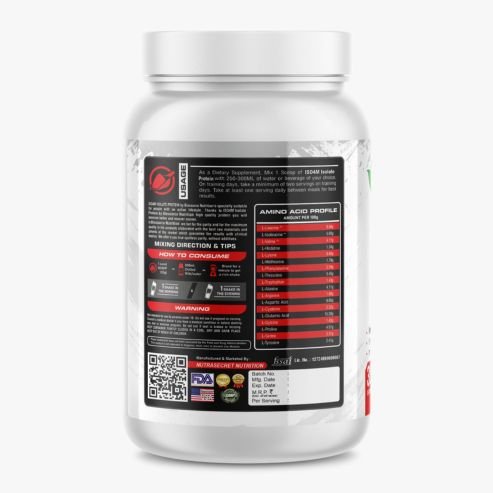 Biosource Nutrition ISO 4M Whey Protein, Double Chocolate 1000gm - Image 3