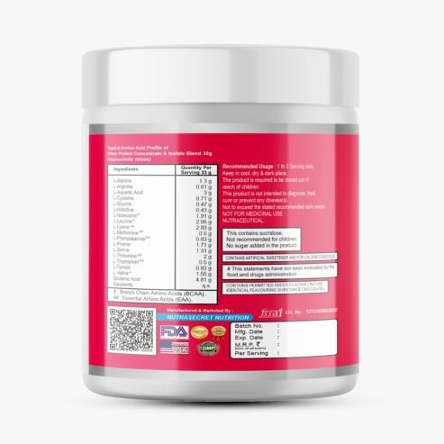 Biosource Nutrition Collagen Supplements Litchi 300gm Powder - Image 2