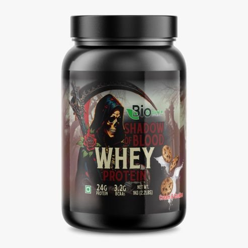 Biosource Nutrition Shadow of Blood Whey Protein Cookies Cream 1kg