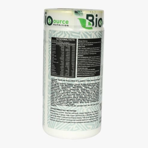Biosource Nutrition Multi Vitamin, 100 Tablet - Image 2